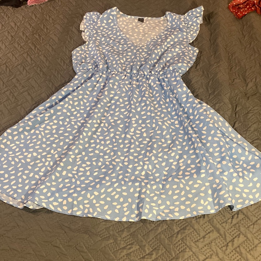 Light blue dress